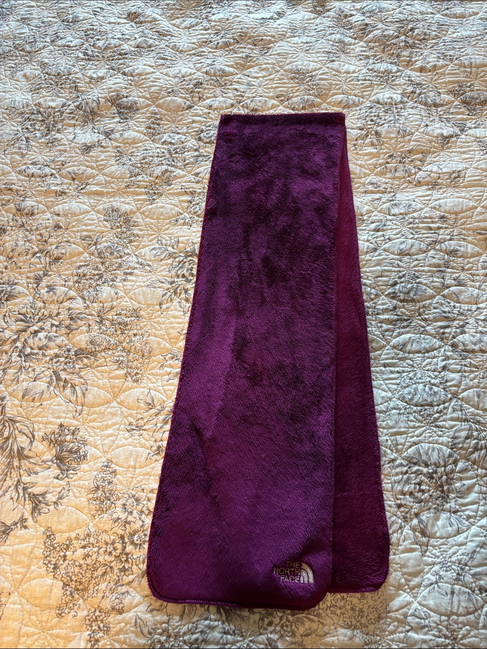 The North Face Deep Purple Plush Scarf